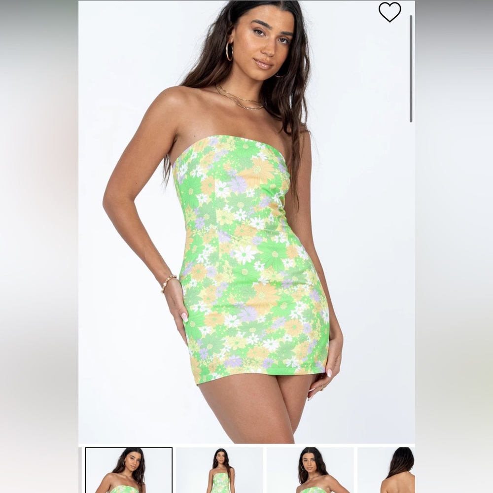 PRINCESS POLLY STRAPLESS DRESS - Picture 1 of 6